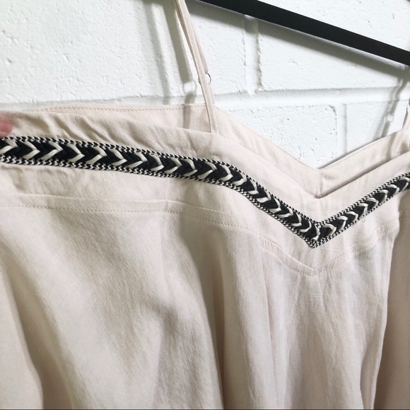 🌞 Lumiere Tank Top with Black Pattern Sz Small - Picture 3 of 8